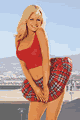 �_���X�ߑ��uDance-K.com�v - 2pc�Z�b�g�R�[�i�[ LEM9179X