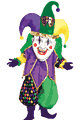 ピエロ・ハロウィンコスチューム LFN60180