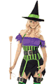 魔女ハロウィンコスチューム LLA83520