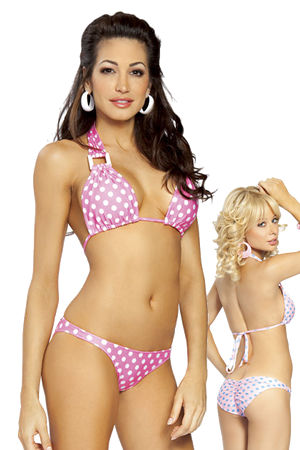 輸入水着 LJV3020 2pc Halter Bikini