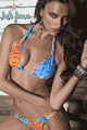 輸入水着 LLFL272252-272301 Copa Cabana Crystal Slideng Top and Scrunch Side Full Bottom