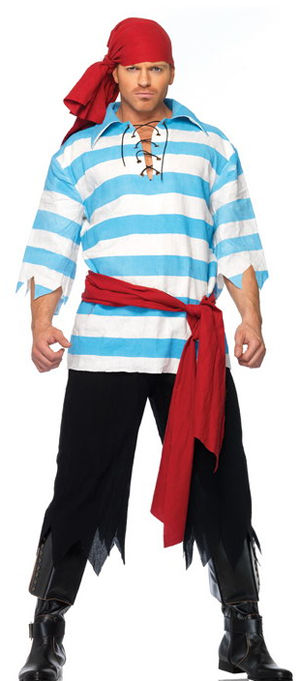 コスチューム LLA83663 4pc Pillaging Pirate Costume