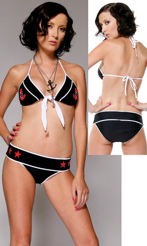 輸入水着 LFP448775 Overboard Classic Trimmed Bikini Set