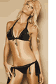 輸入水着 LJV9018 Pucker-Back Bikini Set with Antique Eyelet