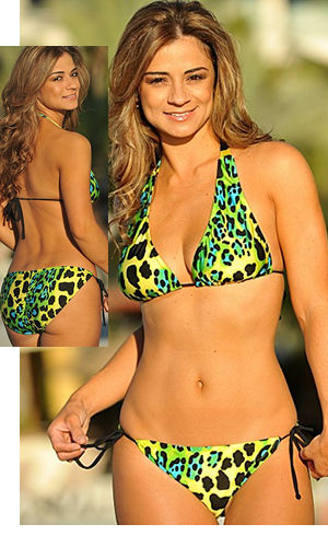 輸入水着 LUJR285 Party Animal Colombian Tie Bikini