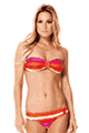 輸入水着 LVIX010328-179328 Noronha Bandeau Top and Band Flip Full Bottom