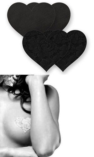 輸入水着 LBR000566 Bristols 6 Nippies ベーシック(ブラック ハート)