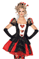 コスチューム LLA83859-83043 2pc Dazzling Dark Queen Costume with Petticoat