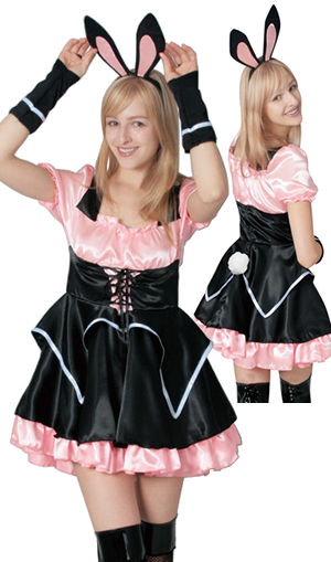 コスチューム JRU802002 Pink Sexy Bunny Costume
