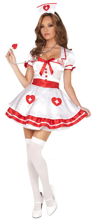 コスプレ衣装 LEM9236-9677 Nurse Kandi Costume with Petticoat