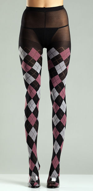 ͢������ LBW649Q Classic Argyle Tights