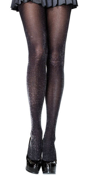 輸入下着 LLA7120 Lurex Opaque Tights
