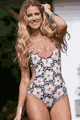 輸入水着 LHATR1 New Destiny Knitted One-Piece Swimwear