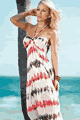 輸入水着 LEP4773 Full Length Bandeau Dress