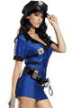 コスプレ衣装 LBW1206 Sexy Police Woman Costume 7pc Set