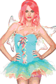 コスプレ衣装 LLA83917 3pc Rainbow Fairy Costume