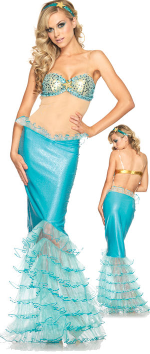 コスチューム LLA83932 3pc Mystical Mermaid Costume