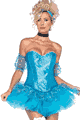 コスプレ衣装 LLA85025 5pc Cinderella Costume