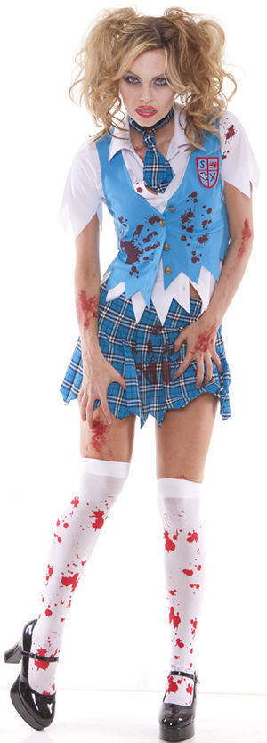 コスチューム LEM9854 4pc School Girl Specter Costume