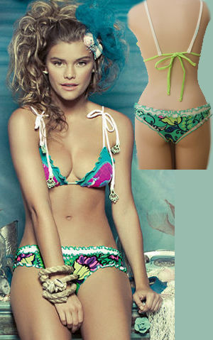輸入水着 LMJMS606 Sailboat Mast Swimwear