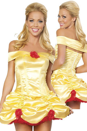 コスチューム LRB4257-4151 2pc Belle of the Ball Costume
