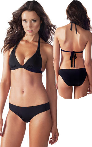 輸入水着 LVDE03-B03 Envy Push Up Halter Top and Scoop Bottom