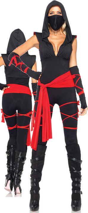 コスチューム LLA85087 Deadly Ninja Costume