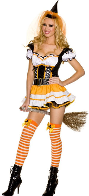 コスチューム LML70271 Orange Witch Costume