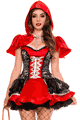 コスチューム LML70441-721 Fiery Lil Red Costume with Petticoat