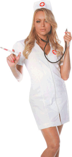 コスチューム LUW28134 Hot Flash Nurse Costume