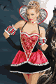 コスプレ衣装 LDG8781 Queen of Hearts Costume