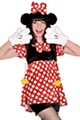 コスチューム JRU95269 Disny Moko Moko Costume Adult Minnie
