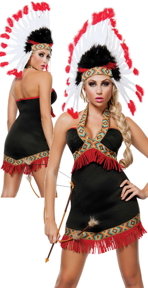 コスチューム LSNS4004 Navajo Native Costume