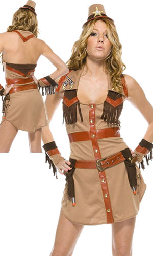 コスチューム LFP550037-990300 Wrangler Cowgirl Costume Set with Hat