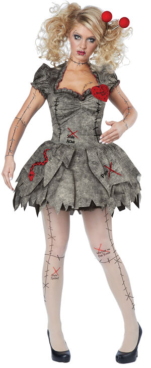 コスチューム LCC01585 Voodoo Dolly Costume