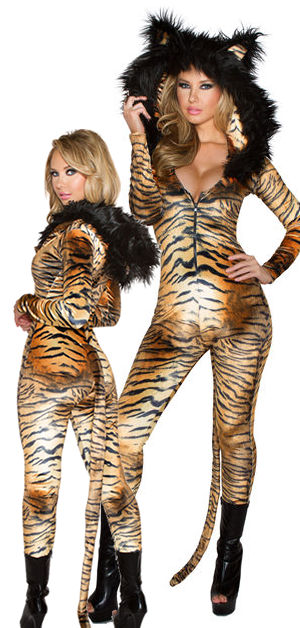 コスチューム LJVCC229 Tiger Catsuit Costume