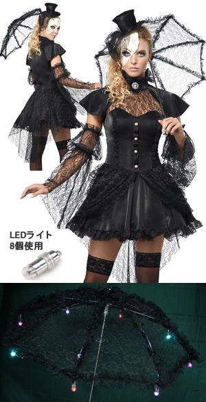 コスチューム LCC01144-PLED PlusLED Victorian Doll Costume