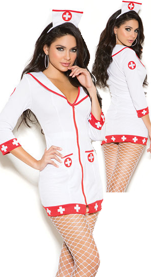 コスチューム LEM99001 Cardiac Arrest Nurse Costume