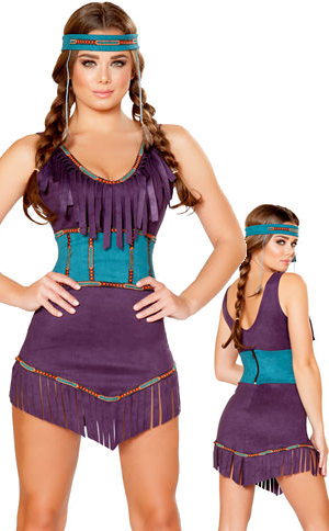 コスチューム LRB4707 3pc Tribal Hottie Costume