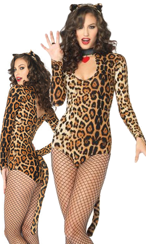 ダンス衣装 LLA83784 2pc Wicked Wildcat Costume