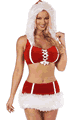 コスプレ衣装 LRBC123 Pretty Santa Hooded Top and Skirt