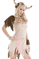 コスチューム LFP557241-967104 Sexy Viking Costume with Leg Warmer