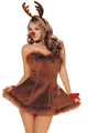 コスチューム LSH7598 Rudolf the Sexiest Reindeer 5pc Set