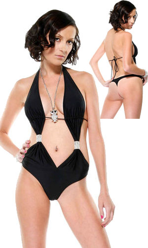 輸入水着 LFP449109 Kona Halter Neck Swimsuit