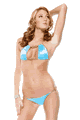 輸入水着 LFP449110 Bora Bora Keyhole Front Bikini Set
