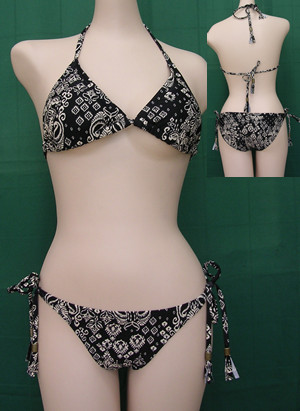 輸入水着 LZZFE21SW201 Forever21 Abstract Printed Triangle Bikini