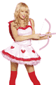 コスチューム LRB4066-1400 4pc Naughty Cupid with Double Layer Petticoat