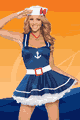 コスチューム LJV551-552 Sweetheart Sailor Costume with Petticoat