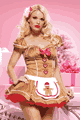 コスチューム LLA83469 Gingerbread Girl Costume