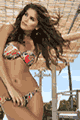 輸入水着 LLFL225486-225503 Rumba Twist Bandeau Top and Ring Hipster Moderate Bottom